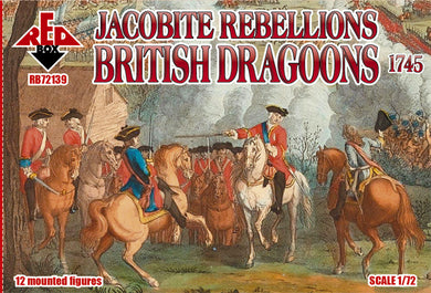 #72139 Jacobite Rebellion. British dragoons 1745