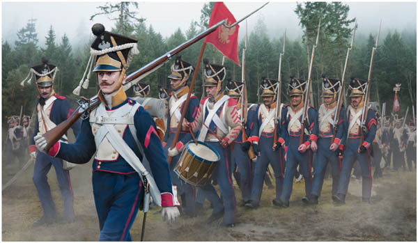 #142 Napoleonic Polish Infantry on the March