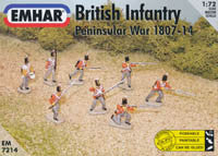 #7214 British Infantry (Peninsular War 1807-1814)
