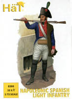 #8300 Napoleonic Spanish Light Infantry