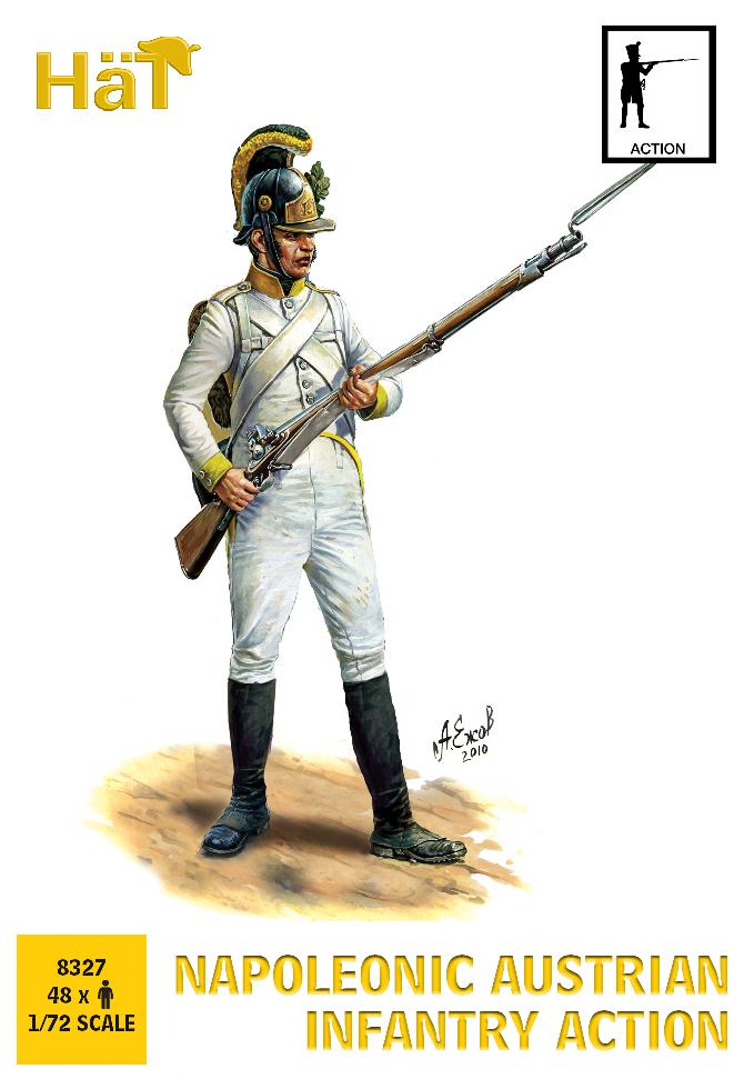 #8327 Napoleonic Austrian Infantry Action