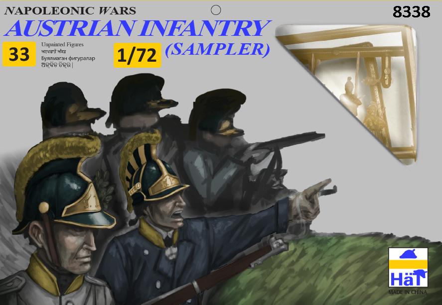 #8338 Napoleonic Austrian Infantry Sampler