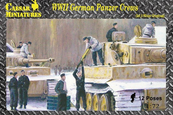 #005 BFS WWII German Panzer Crews Set #2 Winter Greatcoat