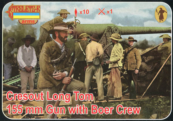 #A014 Cresout Long Tom with Boer Crew
