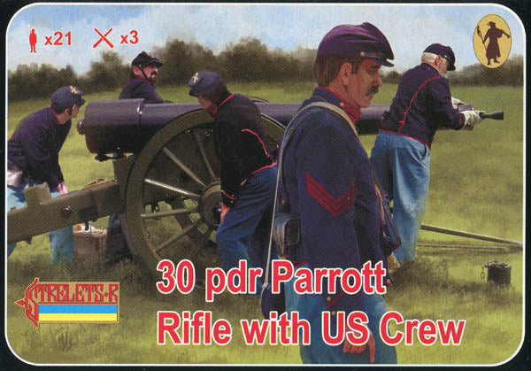 #182 30pdr Parrott Rifle with US Crew