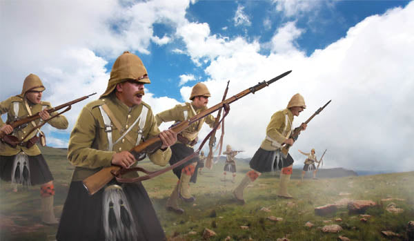 #M139 Highlanders in Attack 1899-1902