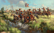 #253 French Dragoons in Attack