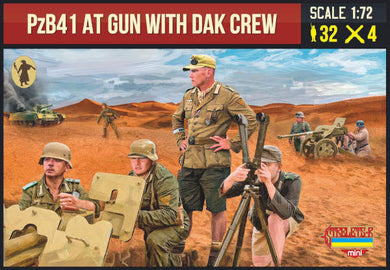 #M158 WWII PzB41 AT Gun with DAK Crew