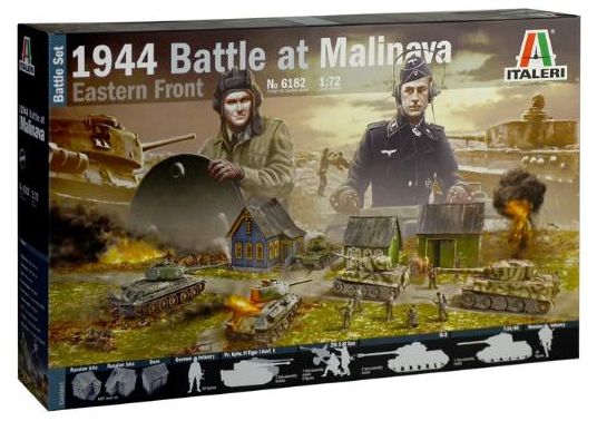 #6182 Battle at Malinava Diorama Set Eastern Front 1944