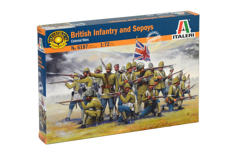 #6187 British Infantry and Sepoys (Colonial Wars)