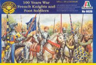 #6026 French Knights and Foot Soldiers