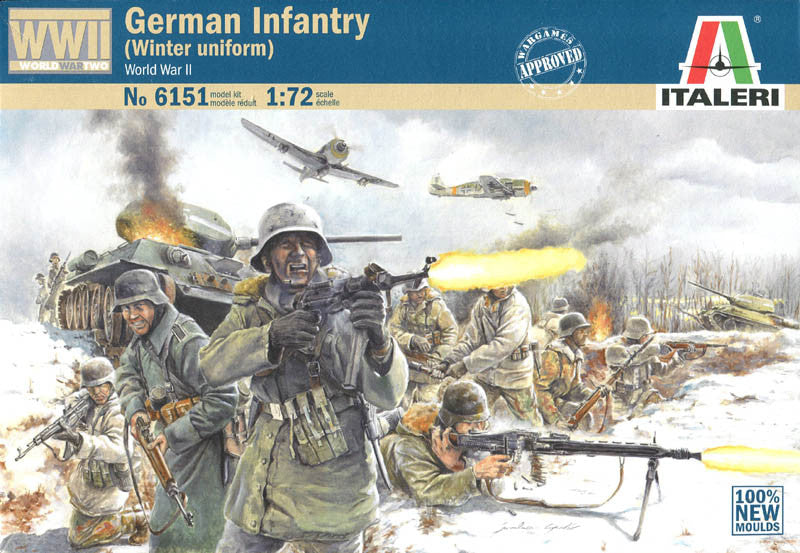 #6151 German Infantry Winter Uniforms (WWII)