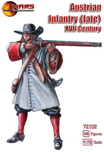 #72102 XVII Century (Late) Austrian Infantry