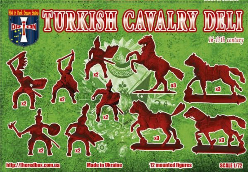 #72055 Turkish Cavalry (Deli) XVI-XVII c.