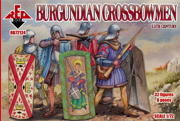 #72124 Burgundian crossbowmen. 15th Century
