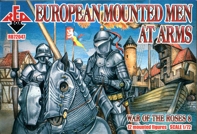 #72047 European Mounted Men-at-Arms