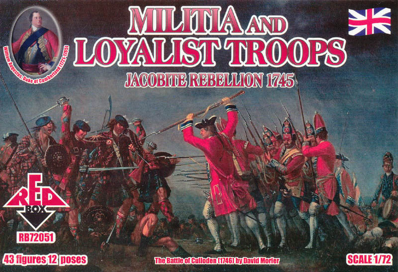#72051 Militia and Loyalist Troops