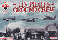 #72053 WW2 IJN Pilots and Ground Crew