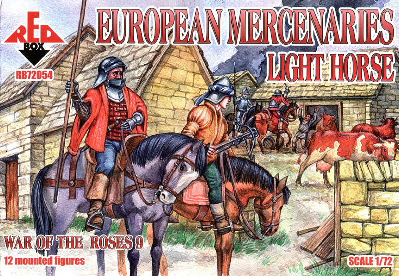 #72054 European Mercenaries Light Horse