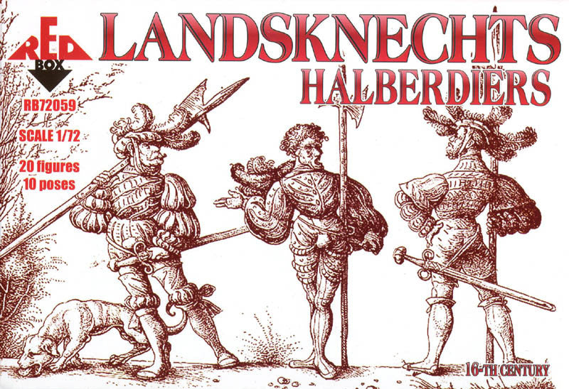 #72059 Landsknechts (Halberdiers)