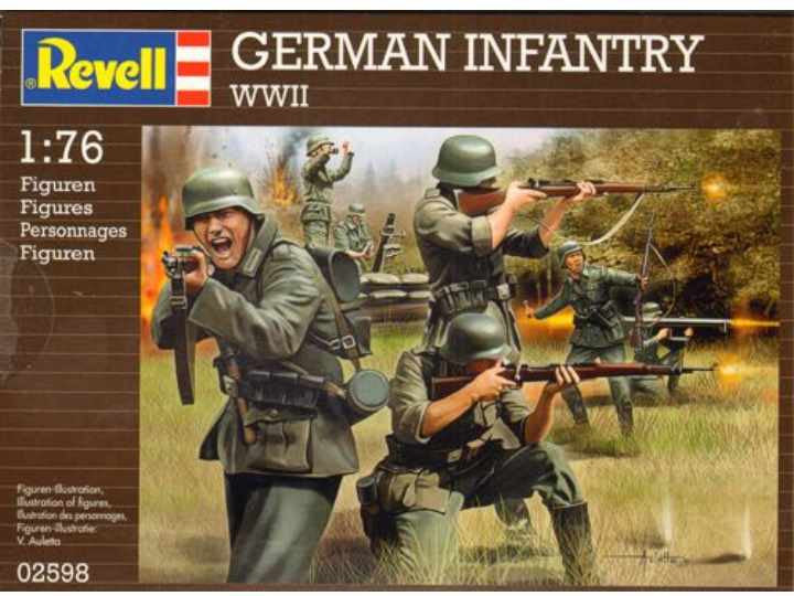 #2598 German Infantry (WWII)
