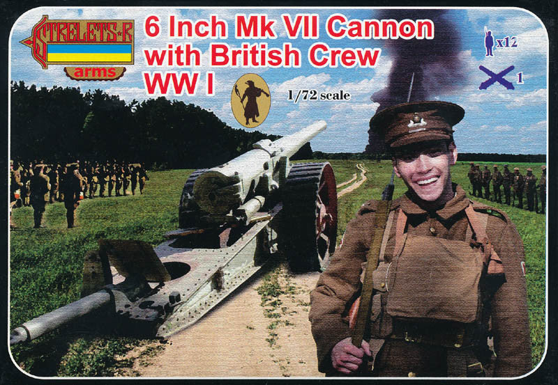 #A001 6-Inch Mk VII Cannon with British Crew