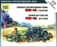 #6257 German Anti-Tank Gun PaK 40