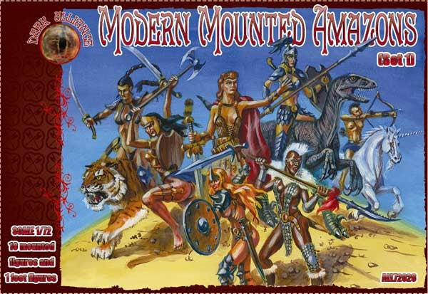 #72026 Modern Mounted Amazons