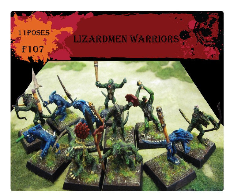 #107 Fantasy Lizardmen Warriors (Fantasy)