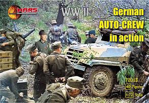 #72013 German Auto Crew in Action (WWII)
