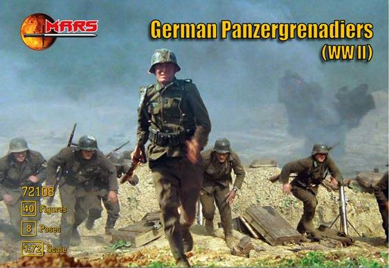 #72108 Panzer Grenadiers WWII