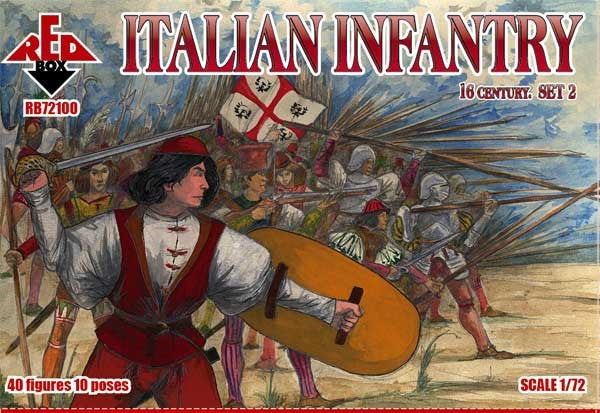 #72100 16th Century Italian Infantry (Set 2)