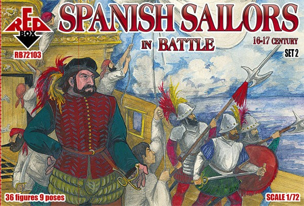 #72103 Spanish Sailors in Battle XVI-XVII Century