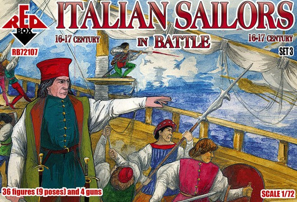 #72107 Italian Sailors in Battle XVI-XVII Century