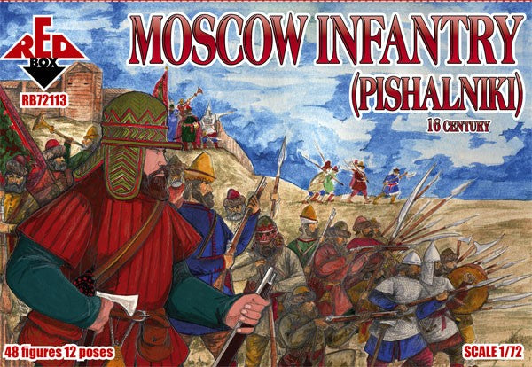 #72113 16th Century Moscow Infantry (Pishalniki)