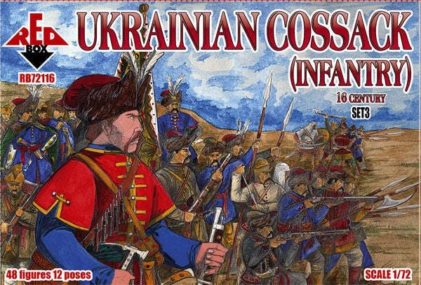 #72116 16th Century Ukrainian Cossack (Infantry) Set 3