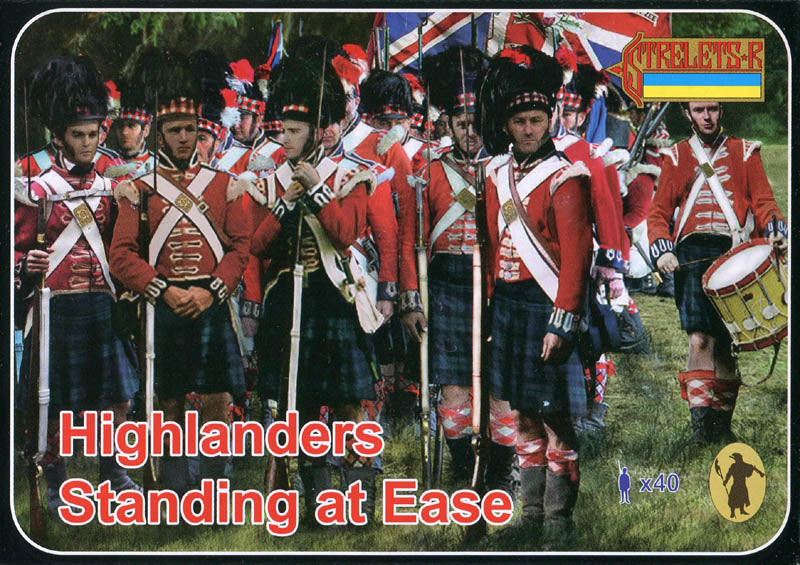 #163 Highlanders Standing At-Ease