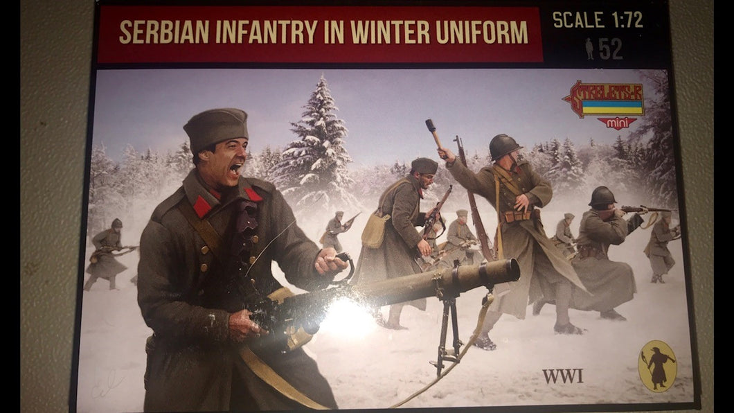 #M126 Serbian Infantry WWI in Winter Uniforms